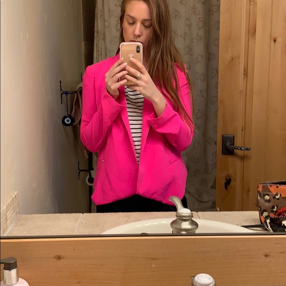 Hot pink blazer for Nordstrom - Picture 5 of 5